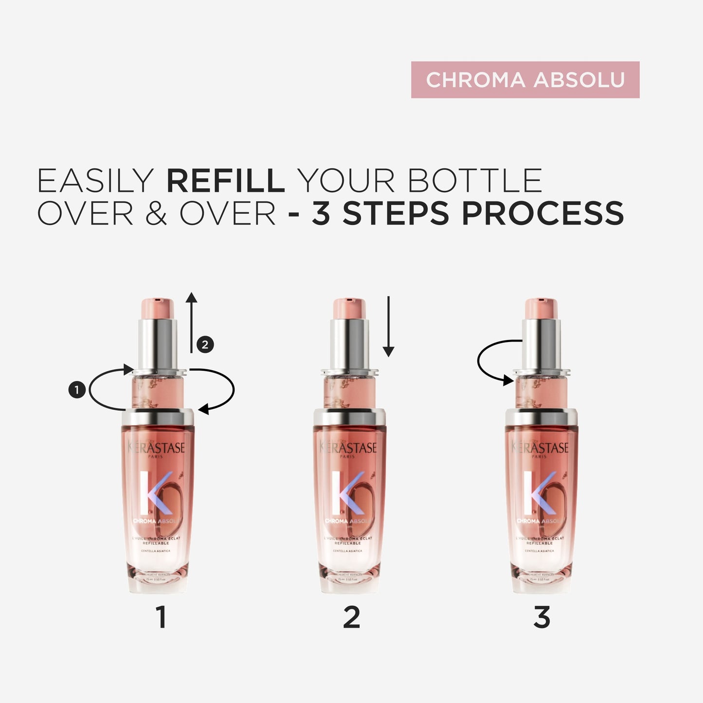 CHROMA ABSOLU - L'Huile Chroma Éclat Hair Oil (Refill)