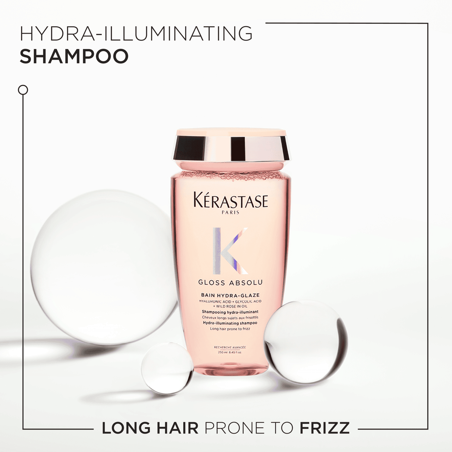 GLOSS ABSOLU - Bain Hydra-Glaze Shampoo Refillable (500mL)