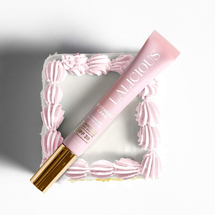 Lalicious Hydrating Butter Gloss - Birthday Cake SPF 30