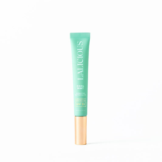 Lalicious Hydrating Butter Gloss - Cool Mint SPF 30